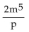 <strong>Simplify. </strong> A) B) C) D) 2mp