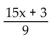 <strong>Simplify. </strong> A) B) C) 5x + 1 D)