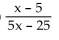 <strong>Simplify. - </strong> A) 3 B) C) D)