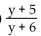<strong>Simplify. </strong> A) B) C) D)