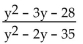 <strong>Simplify. </strong> A) B) C) D)