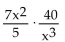 <strong>Multiply and, if possible, simplify. </strong> A) B) C) D)