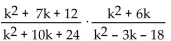 <strong>Multiply and, if possible, simplify. </strong> A) B) C) D)