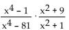 <strong>Multiply and, if possible, simplify. </strong> A) B) C) D)
