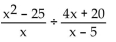 <strong>Divide and simplify. </strong> A) B) C) D)