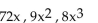 <strong>Find the LCM. - </strong> A) B) C) D)