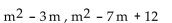 <strong>Find the LCM. </strong> A) m(x + 1 )(m - 4 ) B) C) D) m(m - 3 )(m - 4 )