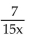 <strong>Add. Simplify, if possible. </strong> A) B) C) D) 1