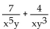 Add. Simplify, if possible. - 