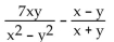 Subtract. Simplify, if possible. - 