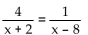 Solve the equation. - 
