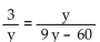 Solve the equation. - 
