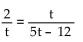 Solve the equation. - 