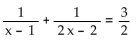 Solve the equation. - 