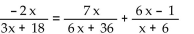 Solve the equation. - 