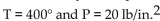 Solve. -The volume V of a given mass of gas varies directly as the temperature T and inversely as the pressure P. If   , what is the volume when  
