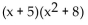 <strong>Factor by grouping. </strong> A) B) C) D)