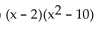 <strong>Factor by grouping. </strong> A) B) C) D)