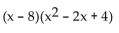 <strong>Factor by grouping. </strong> A) B) C) D)