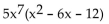 <strong>Factor. </strong> A) B) C) D)