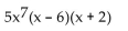 <strong>Factor. </strong> A) B) C) D)