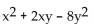 <strong>Factor. </strong> A) (x + 4y)(x - 2y) B) (x - 4y)(x + y) C) (x - y)(x + 2y) D) (x - 4y)(x + 2y)