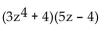 <strong>Factor. </strong> A) B) C) D)
