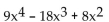 <strong>Factor. </strong> A) B) x(3x + 2)(3x + 4) C) D)