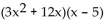 <strong>Factor. </strong> A) B) 3x(x + 4)(x - 5) C) D) 3x(x - 4)(x + 5)