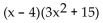 <strong>Factor. </strong> A) B) 3x(x + 4)(x - 5) C) D) 3x(x - 4)(x + 5)
