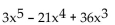 <strong>Factor. </strong> A) B) C) D)