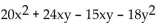 Factor by grouping. - 
