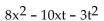 Factor using the ac-method. - 