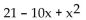 Factor using the ac-method. - 