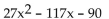 Factor using the ac-method. - 