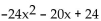 Factor using the ac-method. - 