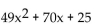 Factor completely. - 