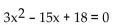 Solve by factoring and using the principle of zero products. -