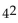 <strong>What is the meaning of the expression? </strong> A) 6 B) 4 ·4 C) 3 D) 2 ·4