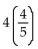 <strong>What is the meaning of the expression? </strong> A) B) C) D)