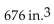 <strong>Evaluate. The volume of a cube with sides of length s is given by . Find the volume of the cube. </strong> A) B) C) D)