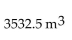 <strong>Evaluate. The volume of a cylinder with height h and radius r is given by . Find the volume of the cylinder. Use 3.14 for </strong> A) B) C) D)