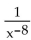 <strong>Express using positive exponents. Then simplify. </strong> A) B) C) D) 8x