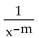 <strong>Express using positive exponents. Then simplify. </strong> A) B) mx C) xm D) x-m