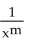 <strong>Express using positive exponents. Then simplify. </strong> A) B) mx C) xm D) x-m