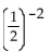 <strong>Express using positive exponents. Then simplify. </strong> A) 4 B) C) D) - 4