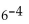 <strong>Express the following using negative exponents. </strong> A) B) C) D)