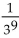 <strong>Express the following using negative exponents. </strong> A) B) C) D)