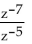 <strong>Divide and simplify. </strong> A) B) C) D)