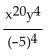<strong>Simplify. </strong> A) B) C) D)